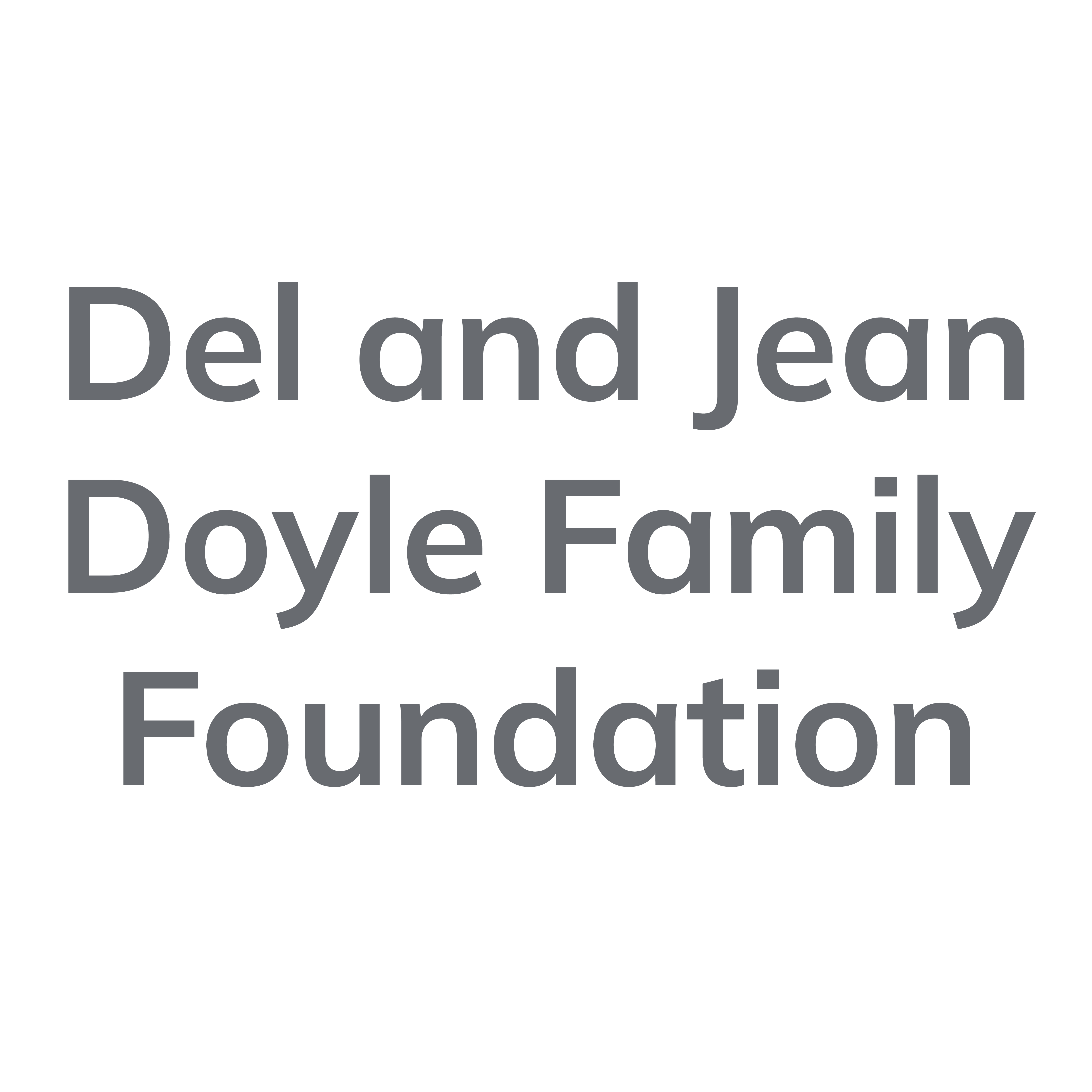 Del and Jean Doyle Family Foundation